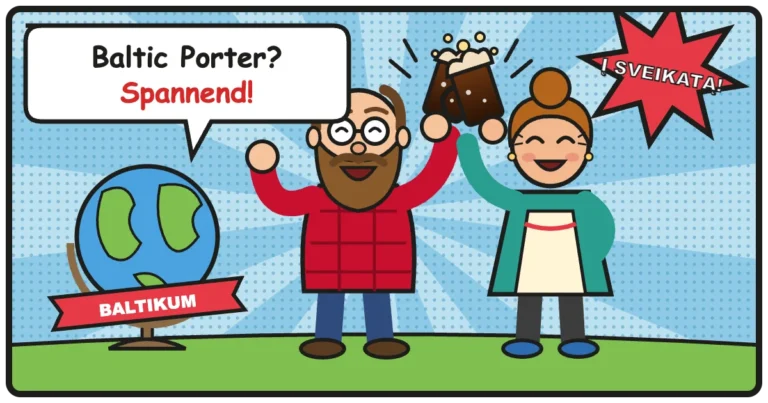 Comic: Baltic Porter? Spannend! – Baltisches Bier