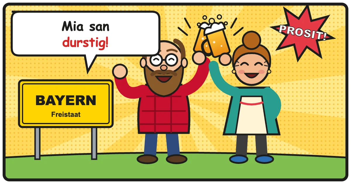 Comic: Mia san durstig! – Bayern