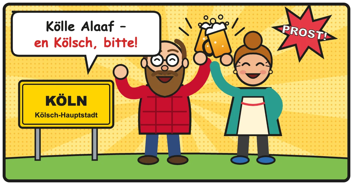 Comic: Kölle Alaaf – en Kölsch, bitte! – Köln