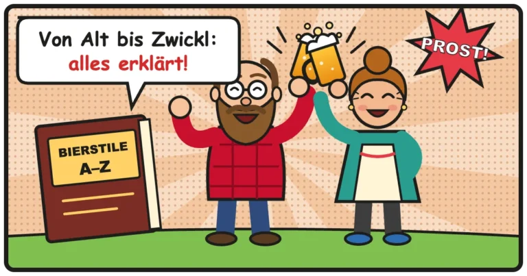 Comic: Von Alt bis Zwickl: alles erklärt! – Bierstile-Lexikon