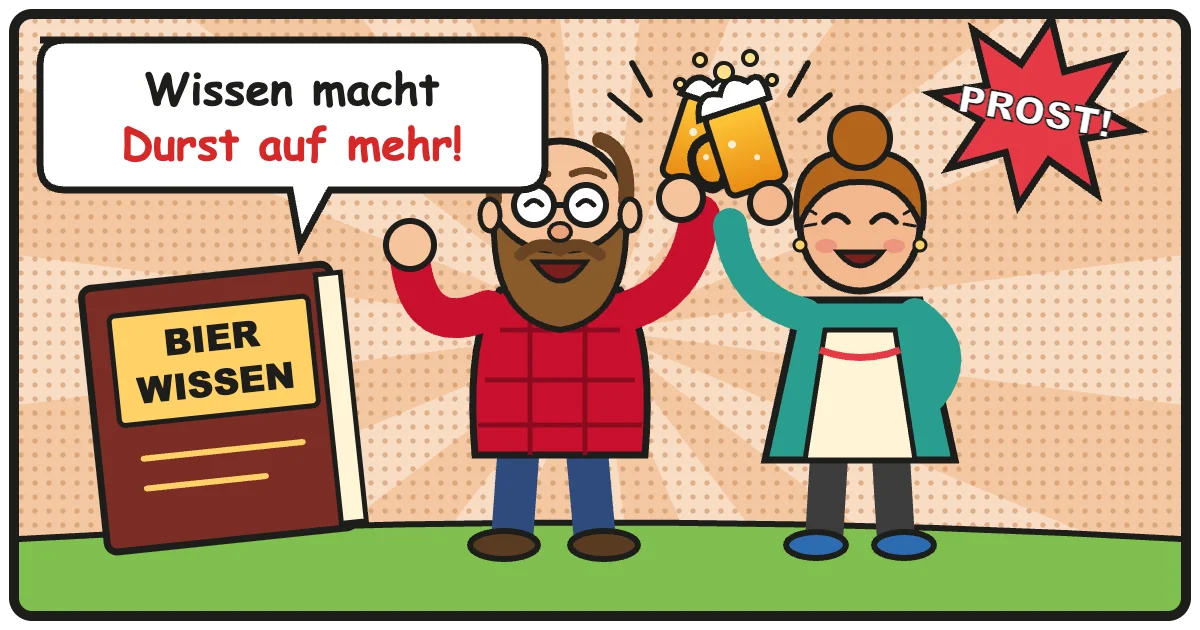 Comic: Wissen macht Durst auf mehr! – Bierwissen