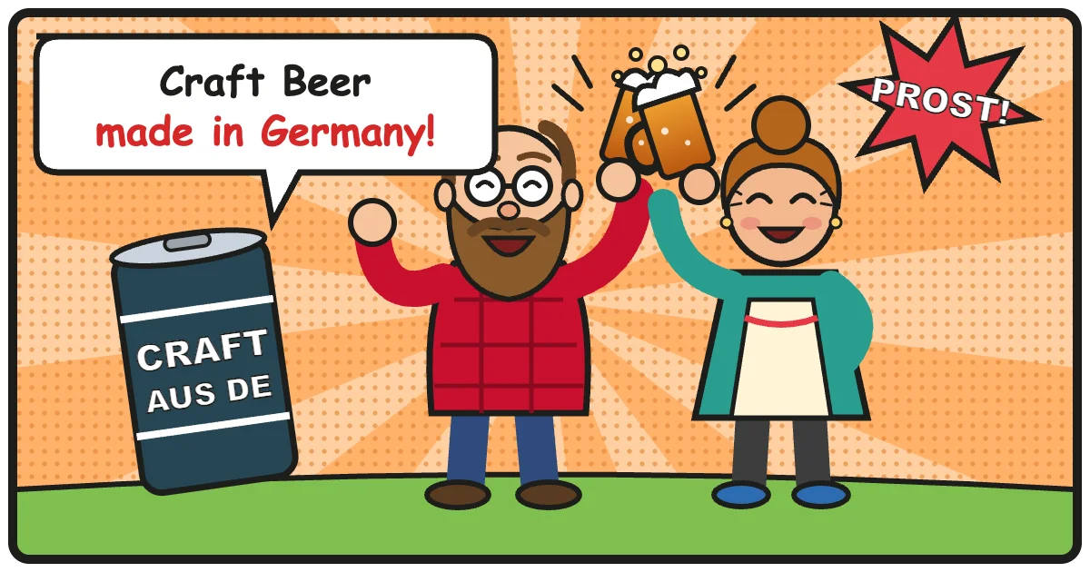 Comic: Craft Beer made in Germany! – Deutsche Craft-Brauereien