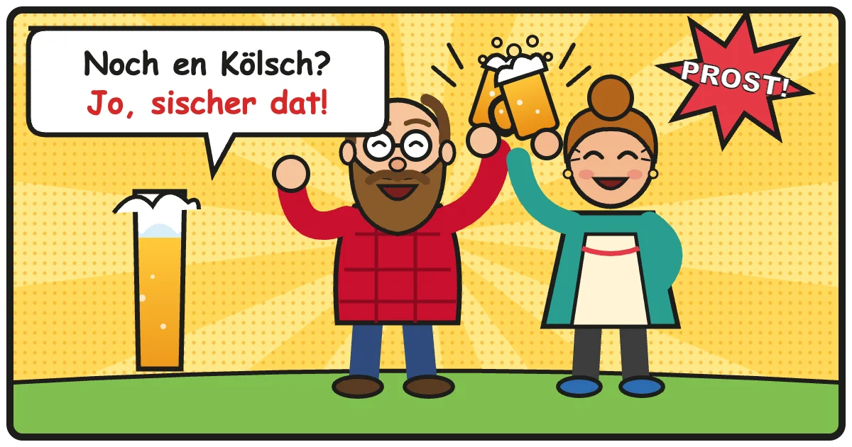 Comic: Noch en Kölsch? Jo, sischer dat! – Kölsch