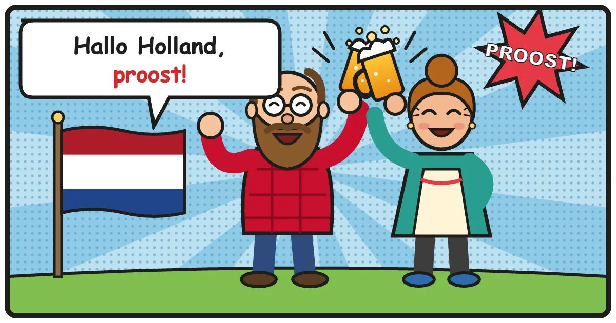 Comic: Hallo Holland, proost! – Niederländisches Bier